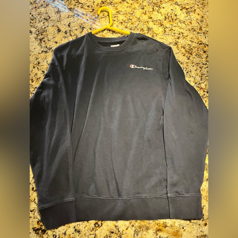 Navy Blue Champion Crewneck Sweatshirt